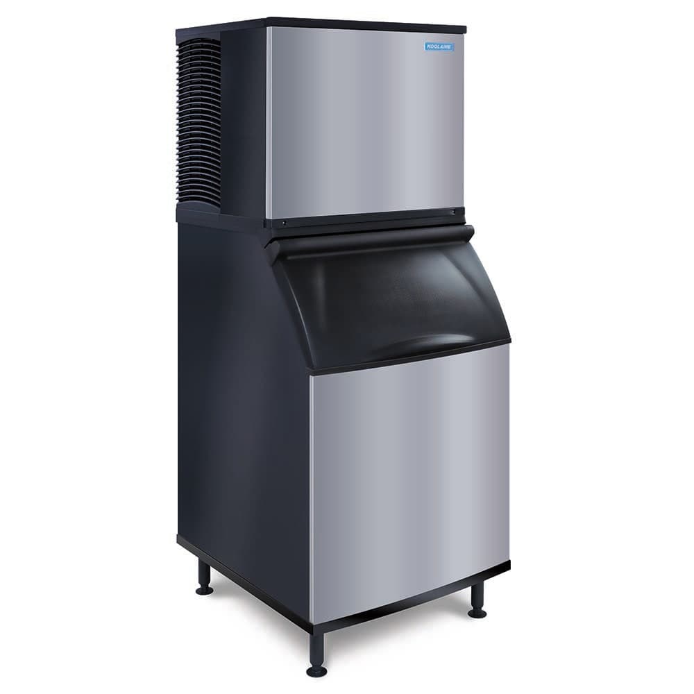 Koolaire KYT1000A/K570 960 lb KYT Series Half Cube Ice Machine w/ Bin - 532 lb Storage, Air Cooled, 208-230v