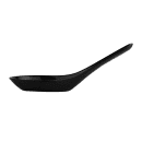 Elite Global Solutions 5 1/2" Melamine Soup Spoon, Black (020-3-B) thumbnail 3