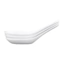 Elite Global Solutions 5 3/8" Melamine Soup Spoon, White (020-3-W) thumbnail 7