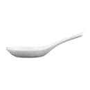 Elite Global Solutions 5 5/8" Melamine Soup Spoon, White (151-RT-W) thumbnail 3