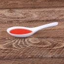 Elite Global Solutions 5 5/8" Melamine Soup Spoon, White (151-RT-W) thumbnail 6