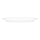 Elite Global Solutions 10" x 6 3/4" Oval Melamine Dinner Plate - White (B106OV-W) thumbnail 3