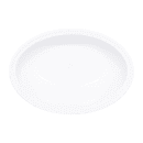 Elite Global Solutions 32 oz Oval Melamine Serving Bowl, White (B107OV-W) thumbnail 2