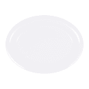 Elite Global Solutions 12" x 9" Rectangular Merced Platter - Melamine, White (B129OV-W) thumbnail 2