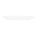 Elite Global Solutions 12" x 9" Rectangular Merced Platter - Melamine, White (B129OV-W) thumbnail 3
