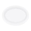 Elite Global Solutions 12" x 9" Rectangular Merced Platter - Melamine, White (B129OV-W) thumbnail 4
