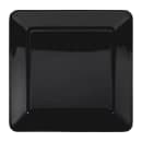 Elite Global Solutions 12" Square Melamine Dinner Plate, Black (B12-B) thumbnail 2