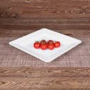 Elite Global Solutions 12" Square Melamine Dinner Plate, White (B12-W) thumbnail 4