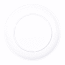 Elite Global Solutions 14" Round Melamine Dinner Plate, White (B14-W) thumbnail 4