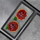 Elite Global Solutions 12 5/8" x 6 7/8" Rectangular Kobe Tray - Melamine, Black/Silver (B179128-SLVB) thumbnail 7