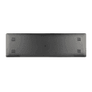 Elite Global Solutions 20 3/4" x 6 3/8" Rectangular Kobe Tray - Melamine, Black/Silver (B180208-SLVB) thumbnail 4