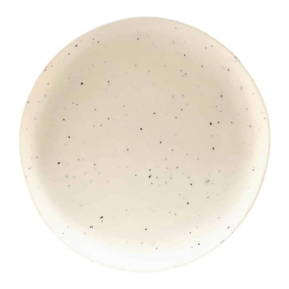 Elite Global Solutions 8" Round Melamine Salad Plate, Eggshell (B182080-ESS)