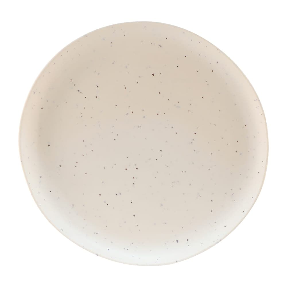 Elite Global Solutions 10 3/4" Round Melamine Dinner Plate, Eggshell (B182106-ESS)
