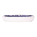 Elite Global Solutions 5 1/4" Round Melamine Monet Plate - Indigo Blue (B190053-IB) thumbnail 3
