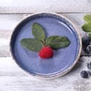 Elite Global Solutions 5 1/4" Round Melamine Monet Plate - Indigo Blue (B190053-IB) thumbnail 6