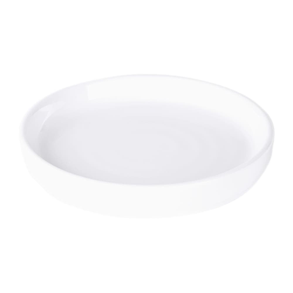Elite Global Solutions 5 1/4" Round Melamine Monet Plate - White (B190053-W)