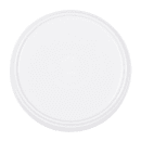 Elite Global Solutions 5 1/4" Round Melamine Monet Plate - White (B190053-W) thumbnail 4