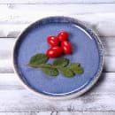 Elite Global Solutions 8" Round Melamine Monet Plate - Indigo Blue (B190080-IB) thumbnail 6