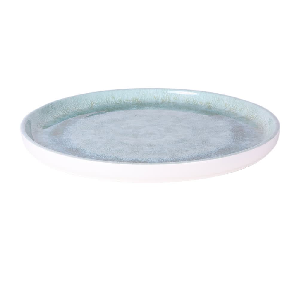 Elite Global Solutions 10 5/8" Round Melamine Monet Plate - Sea Moss (B190106-SM)