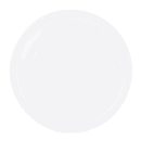 Elite Global Solutions 10 5/8" Round Melamine Monet Plate - White (B190106-W) thumbnail 2
