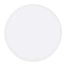 Elite Global Solutions 10 5/8" Round Melamine Monet Plate - White (B190106-W) thumbnail 4