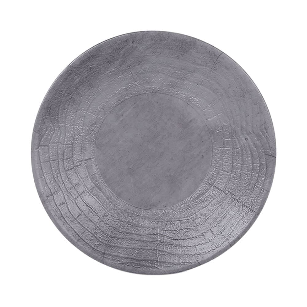 Elite Global Solutions 10 3/8" Round Melamine Denali Plate - Cement (B20363-CM)