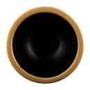 Elite Global Solutions 4 oz Round Melamine Bowl, Black/Gold (B245035-GLDB) thumbnail 2