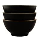 Elite Global Solutions 4 oz Round Melamine Bowl, Black/Gold (B245035-GLDB) thumbnail 6