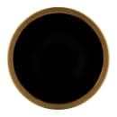 Elite Global Solutions 13 oz Round Melamine Bowl, Black/Gold (B245052-GLDB) thumbnail 2