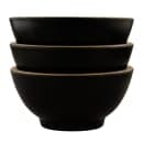 Elite Global Solutions 13 oz Round Melamine Bowl, Black/Gold (B245052-GLDB) thumbnail 6