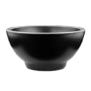 Elite Global Solutions 20 oz Round Melamine Bowl, Black/Silver (B245060-SLVB) thumbnail 3