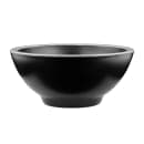 Elite Global Solutions 53 oz Round Melamine Serving Bowl, Black/Silver (B245080-SLVB) thumbnail 3