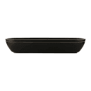 Elite Global Solutions 97 oz Oval Melamine Serving Bowl, Black/Gold (B247200-GLDB) thumbnail 7