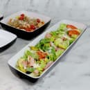 Elite Global Solutions 147 oz Rectangular Melamine Serving Bowl, Black/White (B263208-BW) thumbnail 7