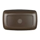 Elite Global Solutions 72 oz Rectangular Melamine Serving Bowl, White/Chocolate (B264105-WS/CH) thumbnail 4