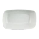 Elite Global Solutions 19 oz Rectangular Melamine Bowl, White/Chocolate (B265069-WS/CH) thumbnail 2