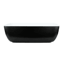 Elite Global Solutions 113 oz Square Melamine Serving Bowl, Black/White (B267098-BW) thumbnail 3