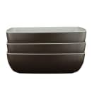 Elite Global Solutions 113 oz Square Melamine Serving Bowl, White/Chocolate (B267098-WS/CH) thumbnail 6