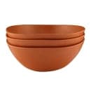 Elite Global Solutions 35 oz Round Melamine Serving Bowl, Sunburn Terra Cotta (B275076-STCS) thumbnail 6