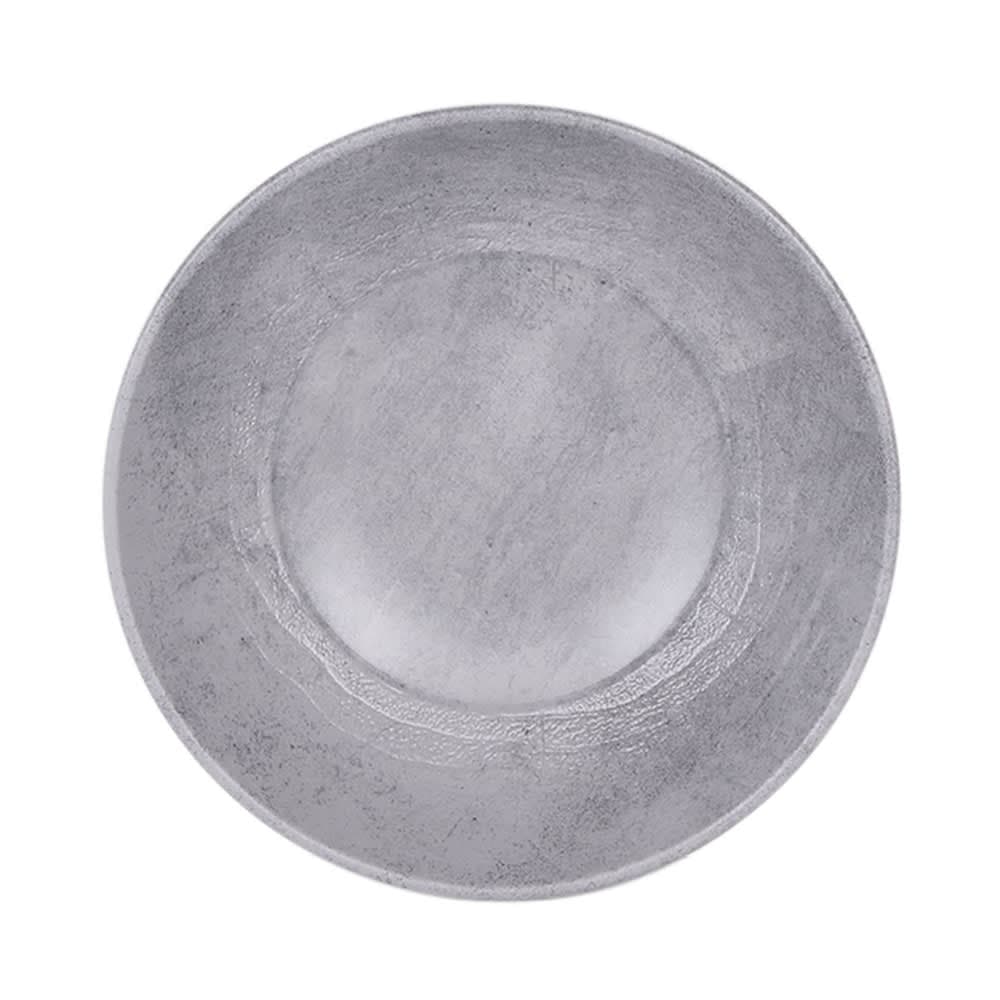 Elite Global Solutions 17 oz Round Melamine Denali Bowl - Cement (B30369-CM)
