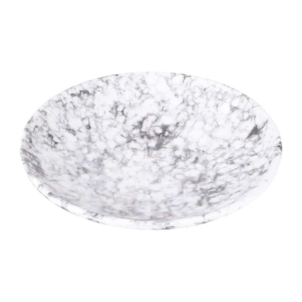 Elite Global Solutions 6" Round Melamine Plate, Marble (B379060-BBM)
