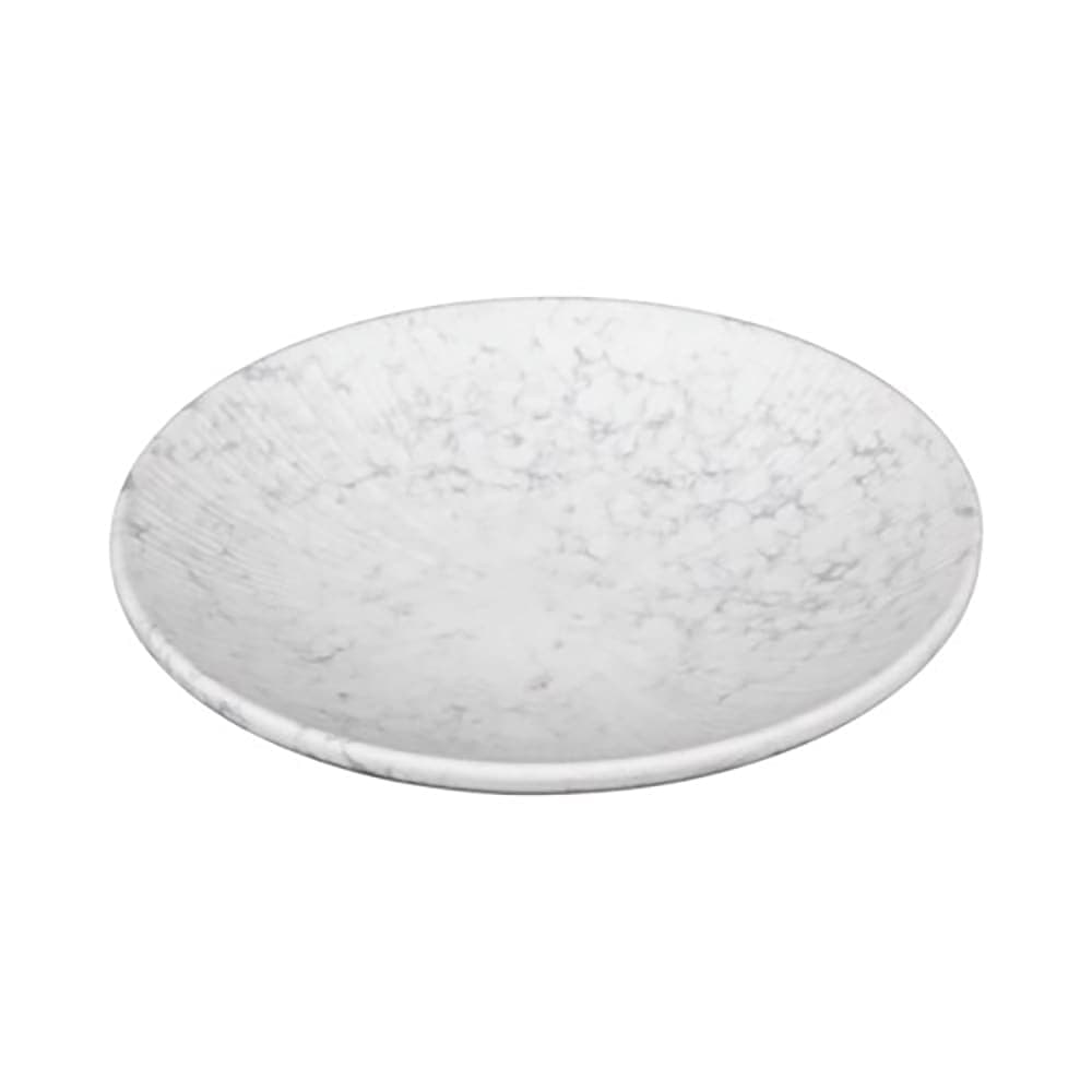 Elite Global Solutions 6" Round Melamine Plate, Gray Marble (B379060-GYM)
