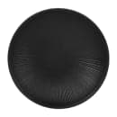Elite Global Solutions 8 1/4" Round Melamine Plate, Black (B379825-B) thumbnail 2