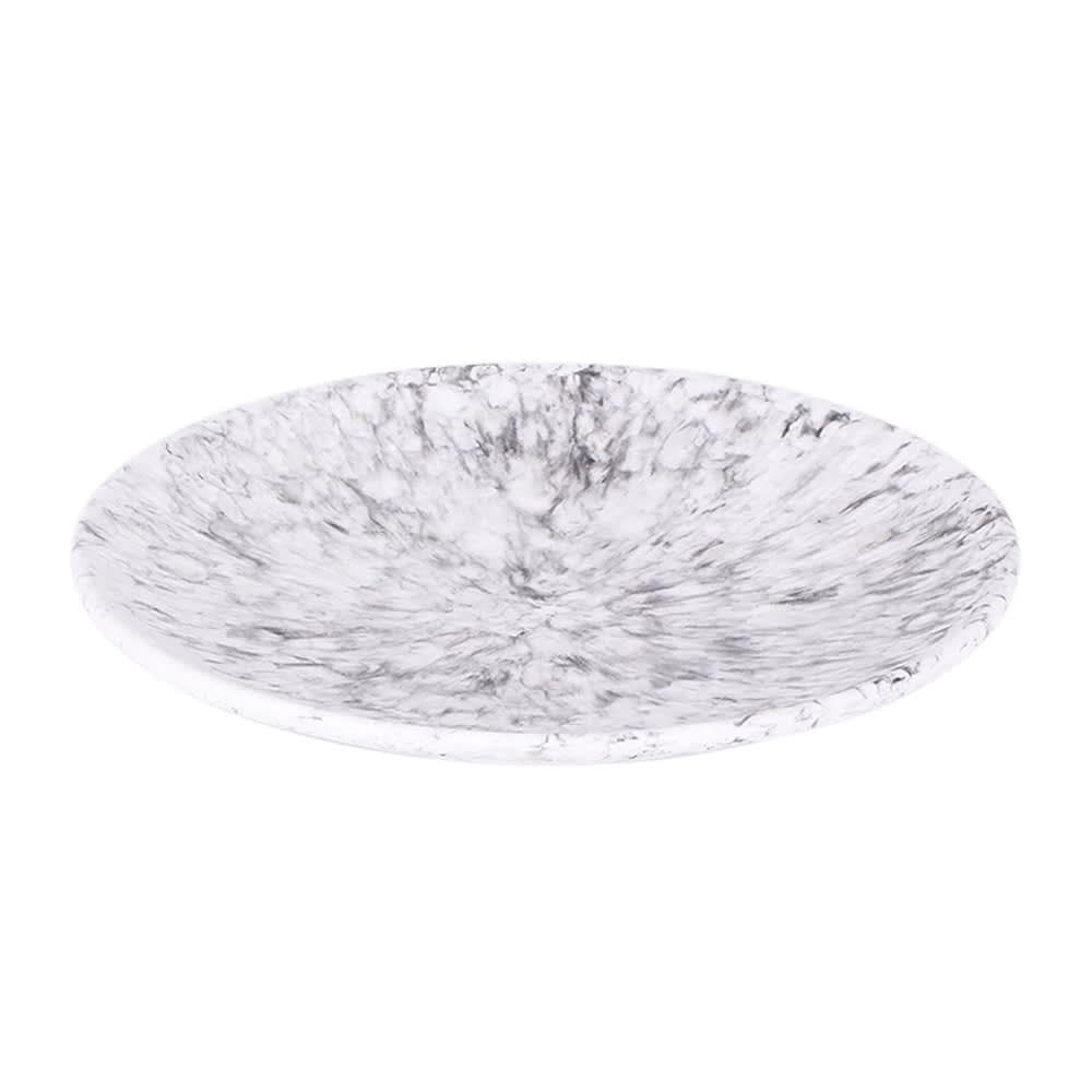 Elite Global Solutions 8 1/4" Round Melamine Plate, Marble (B379825-BBM)