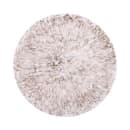 Elite Global Solutions 13" Round Melamine Plate, Brown Marble (B380130-BRM) thumbnail 2