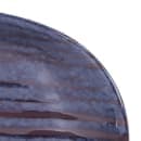 Elite Global Solutions Oval Plastic Dinner Plate - 11" x 5 1/4", Stardust Blue (B396110-SDB) thumbnail 5