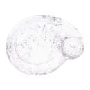 Elite Global Solutions 9 1/2" x 8" Oval Chip & Dip Plate - Melamine, Marble (B429095-BBM) thumbnail 4