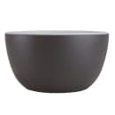 Elite Global Solutions 22 oz Round Melamine Bowl, Chocolate/White (B55R2T-WS/CH) thumbnail 2