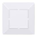 Elite Global Solutions 6" Square Melamine Dessert Plate, White (B612SQ-W) thumbnail 4