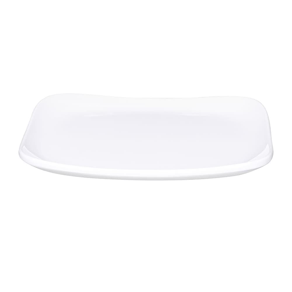 Elite Global Solutions 6" Square Melamine Dessert Plate, White (B6SQ-W)